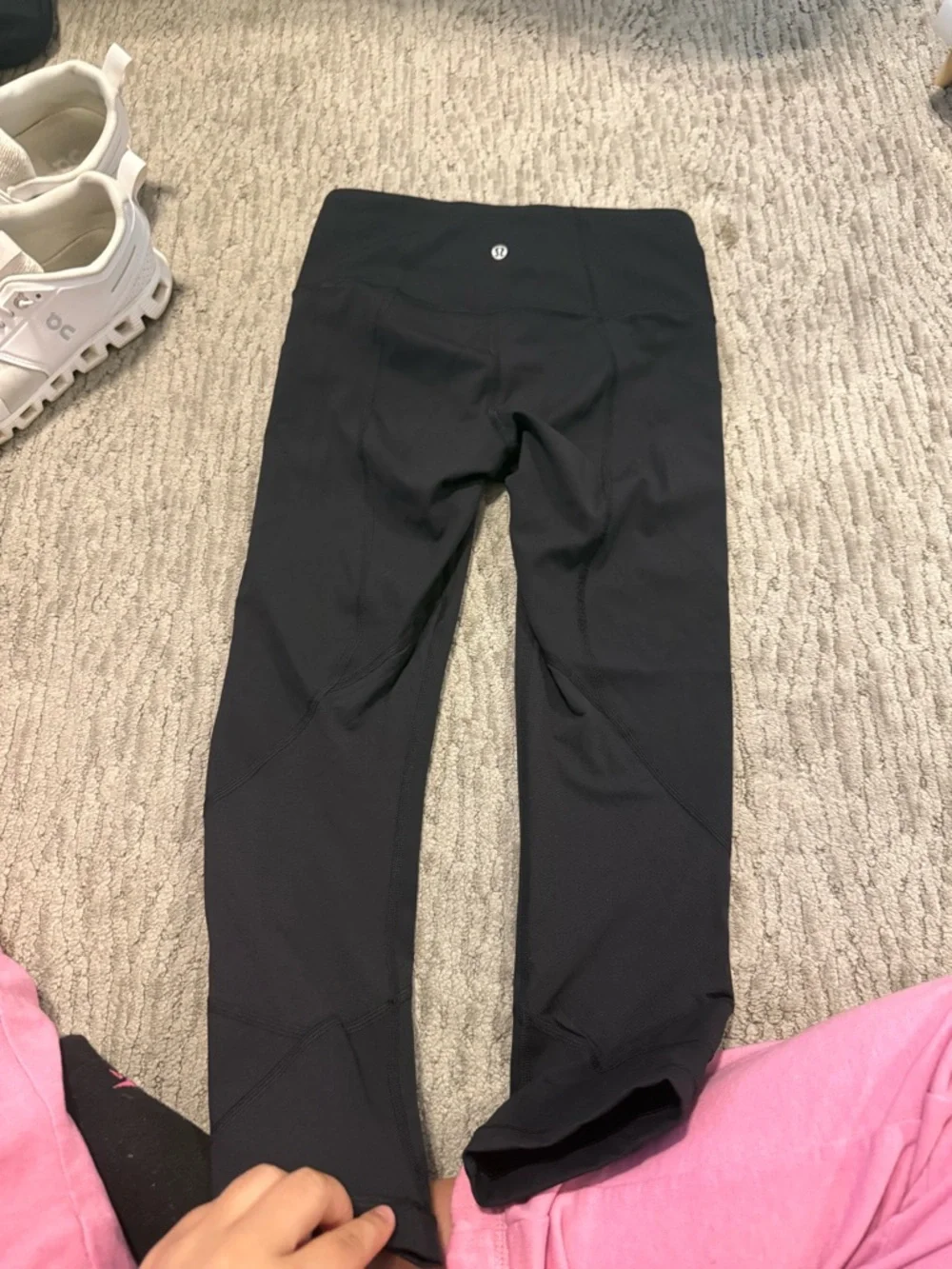 lululemon athletica Black Athletic Leggings 23in inseam - Picture 2 of 3